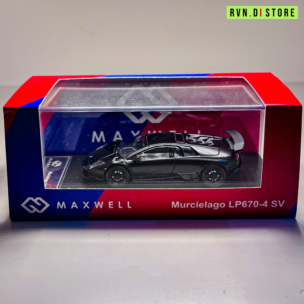 Lamborghini MURCIELAGO SV BLACK 1/64 MAXWELL No minigt No Kaido House