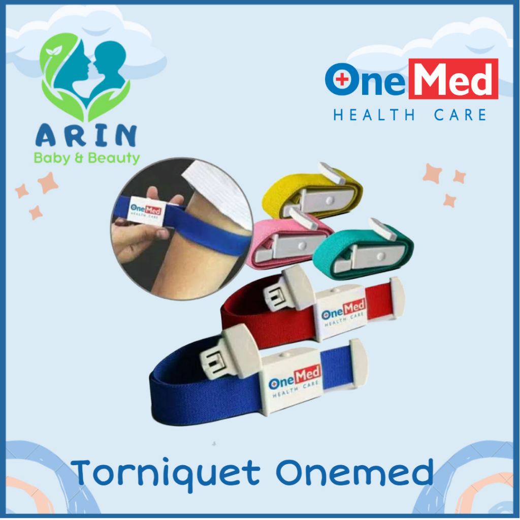 Torniquet Onemed Alat Pengikat Lengan Ambil Darah Torniket Onemed Torniket