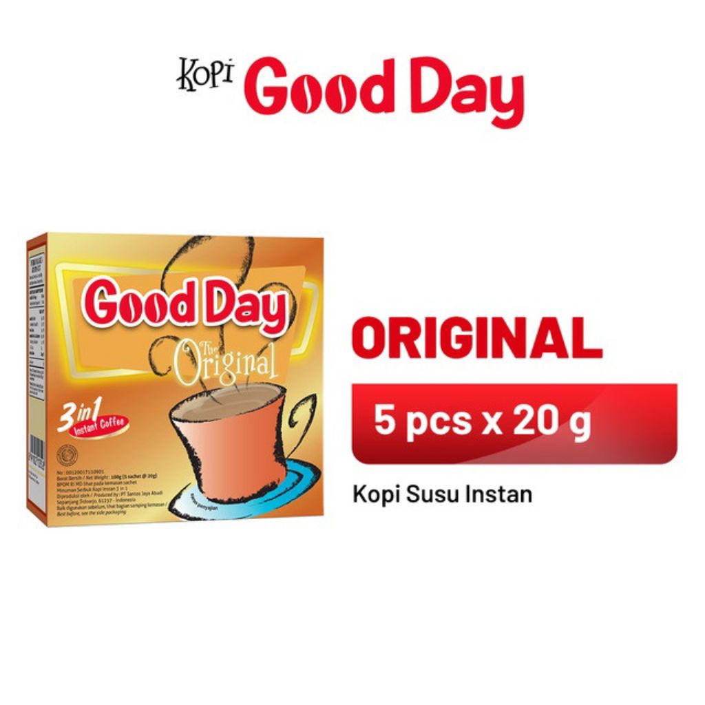 

Good Day Original 1bag 5s×20g