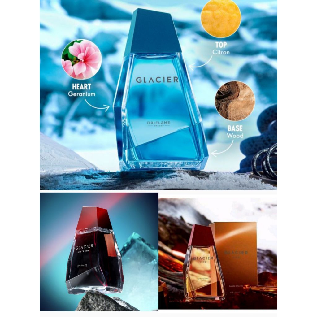 Promo  glacier Fire Edt/Glacier Edt/Glacier Extreme Eau De Toilette