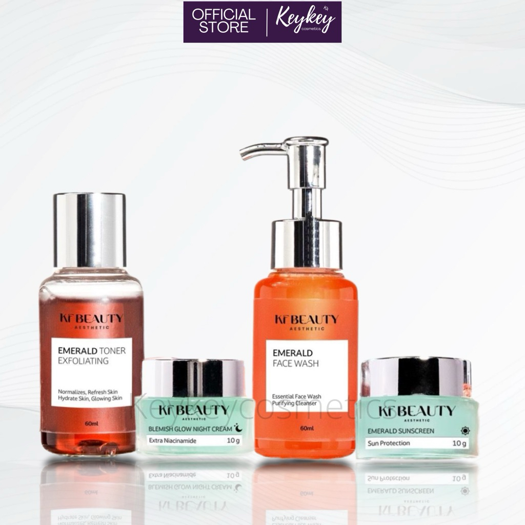 KFKLINIK BASIC NEW PACKING BPOM / BLEMISH GLOW SERIES 1 / AESTHETIC GENERASI BARU KFBEAUTY