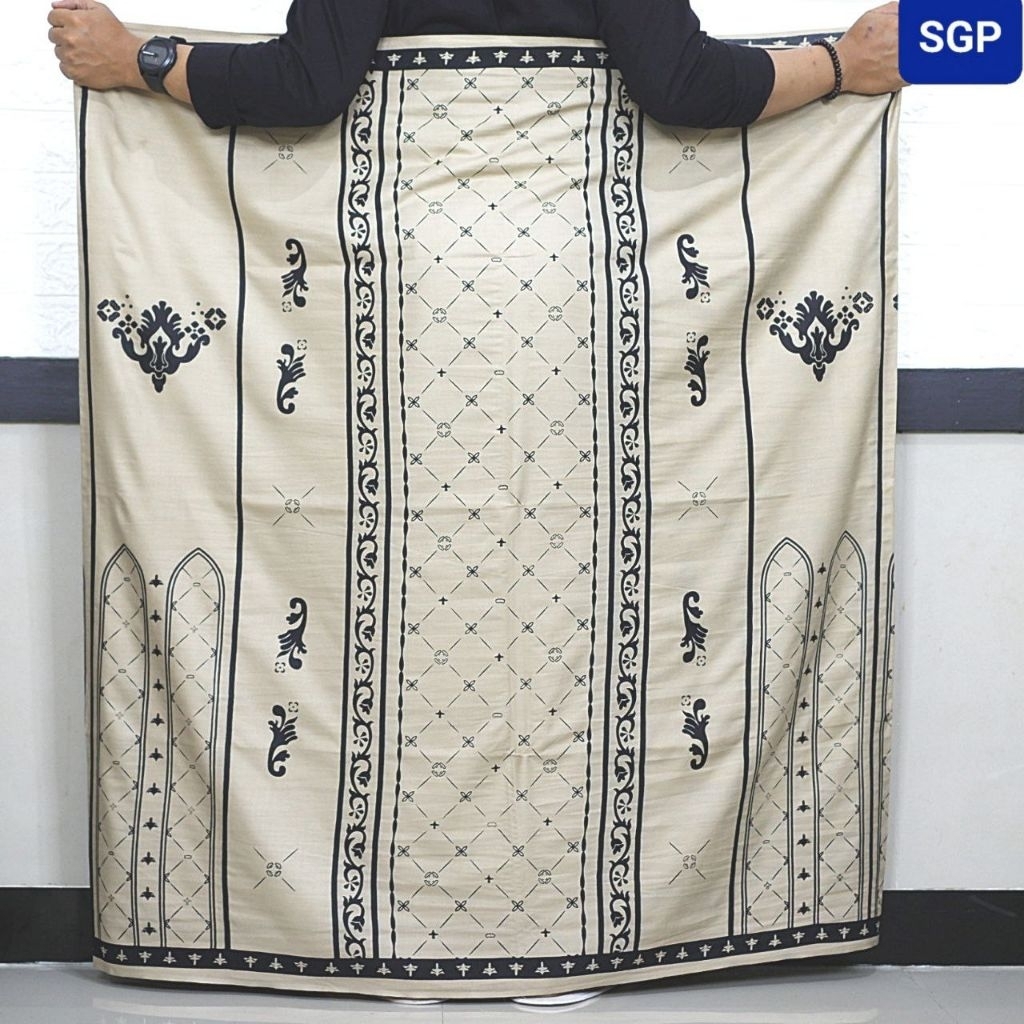 BIG PROMO Sarung Batik Motif Mahkota Sarung goyor Babagaf Original 100 % Sarung goyor Pria Sarung