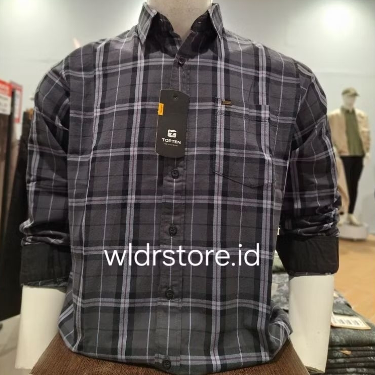 KEMEJA PRIA BRAND TOP TEN ORIGINAL 0473