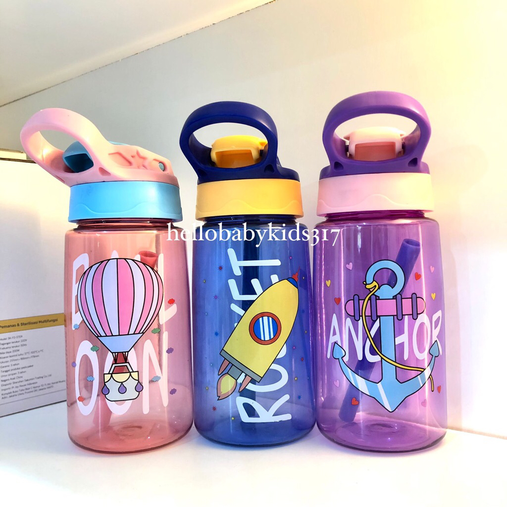 Botol Minum Anak karakter / Botol Tumbler Anak Cowok Cewek