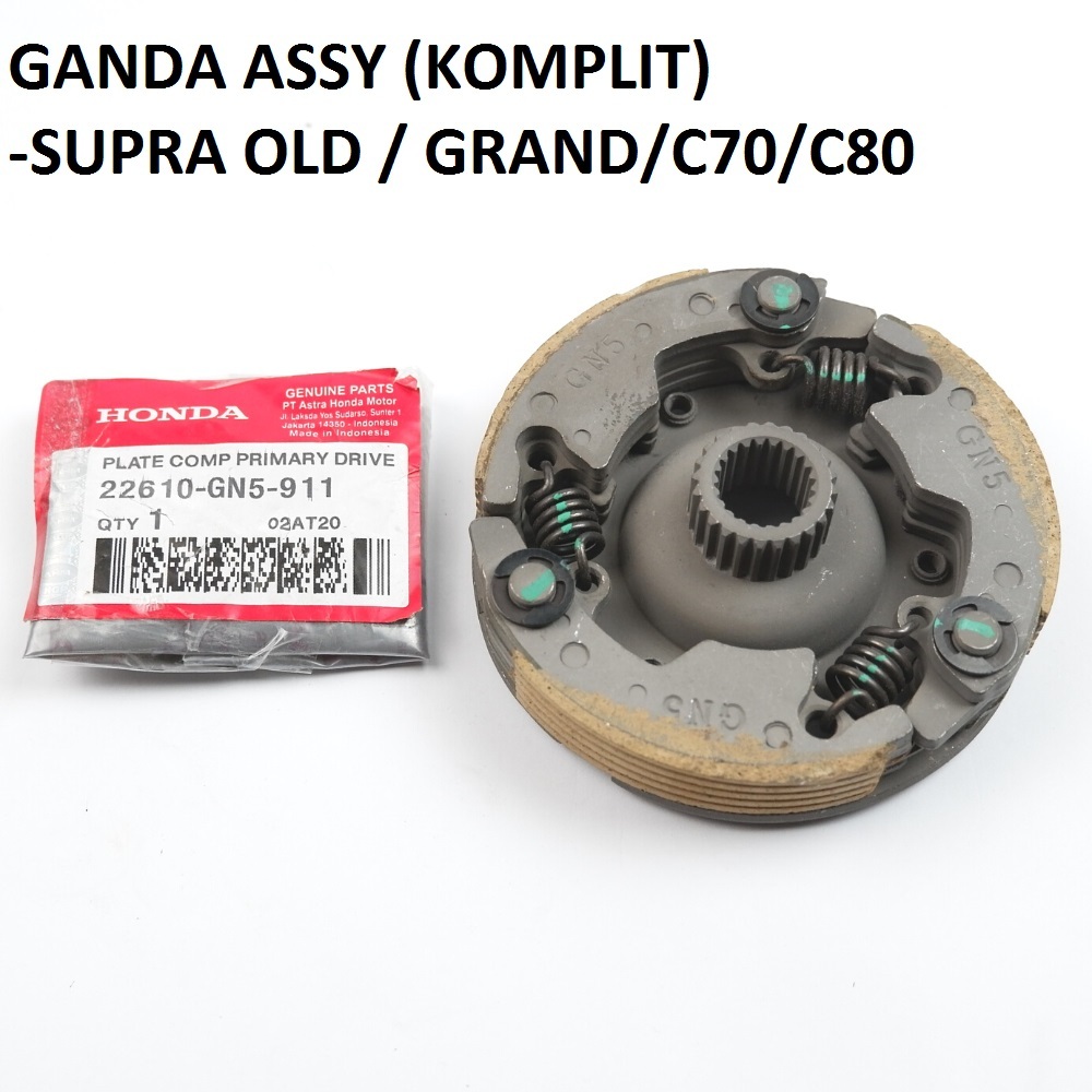 KAMPAS GANDA GRAND KAMPAS GANDA ASSY HONDA GN5 SUPRA 100 KAMPAS OTOMATIS GANDA SUPRA X PRIMA GRAND