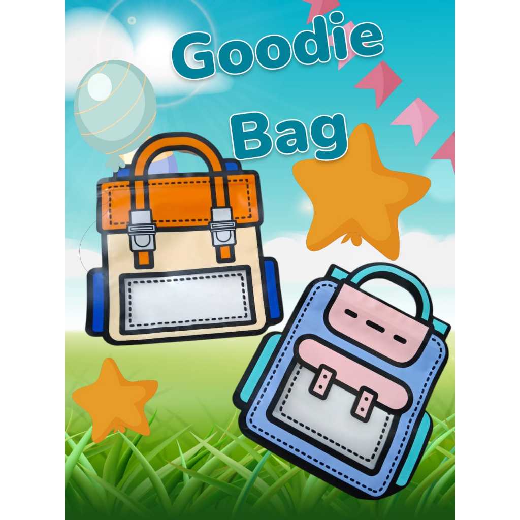 

(10 pcs)Plastik Klip Goodie Bag/Goodie Bag Pouch/Tas Ziplock Tempat Bingkisan