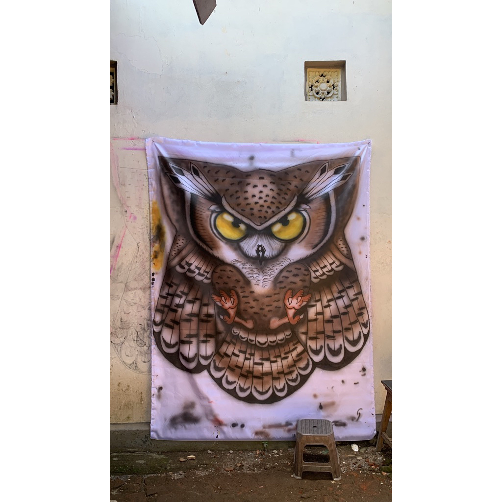 kain celepuk airbrush