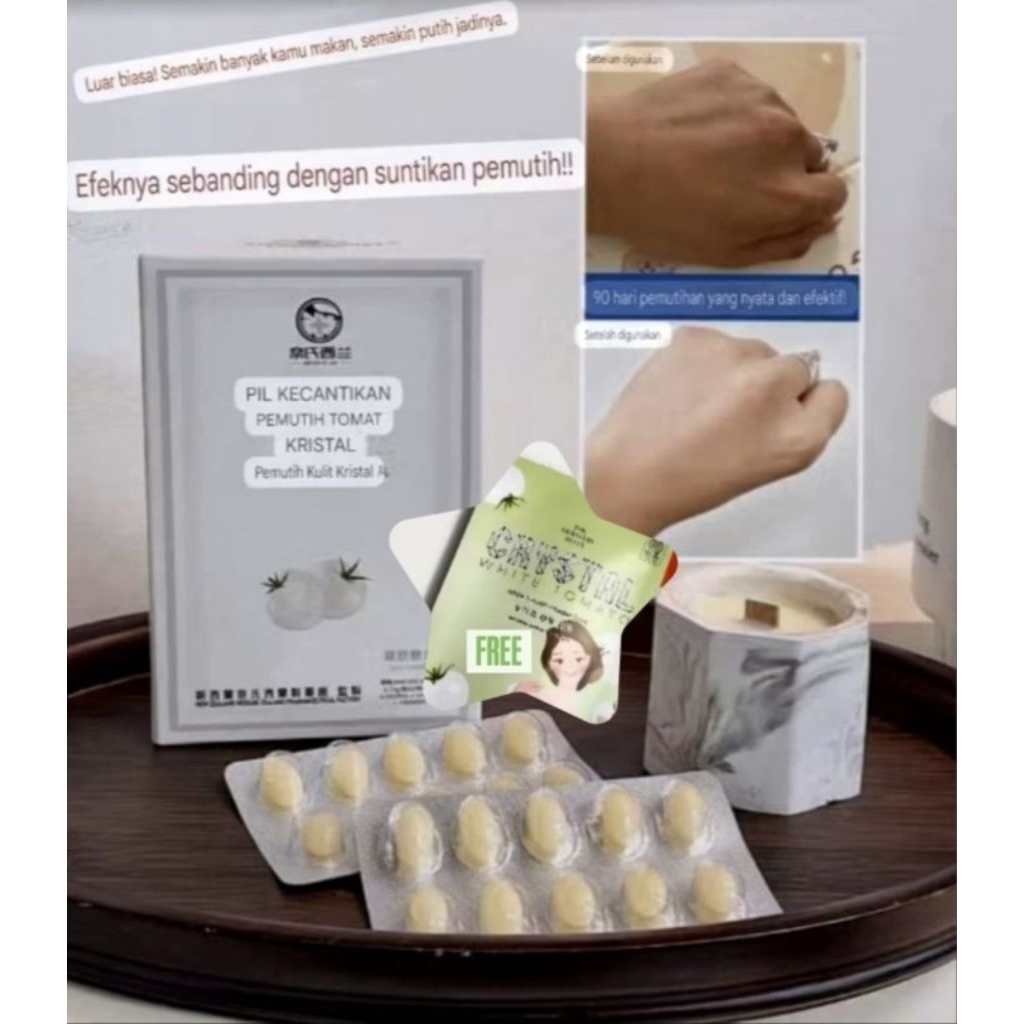 

CWT TABLETS FREE CRYSTAL WHITE TOMATO 100G