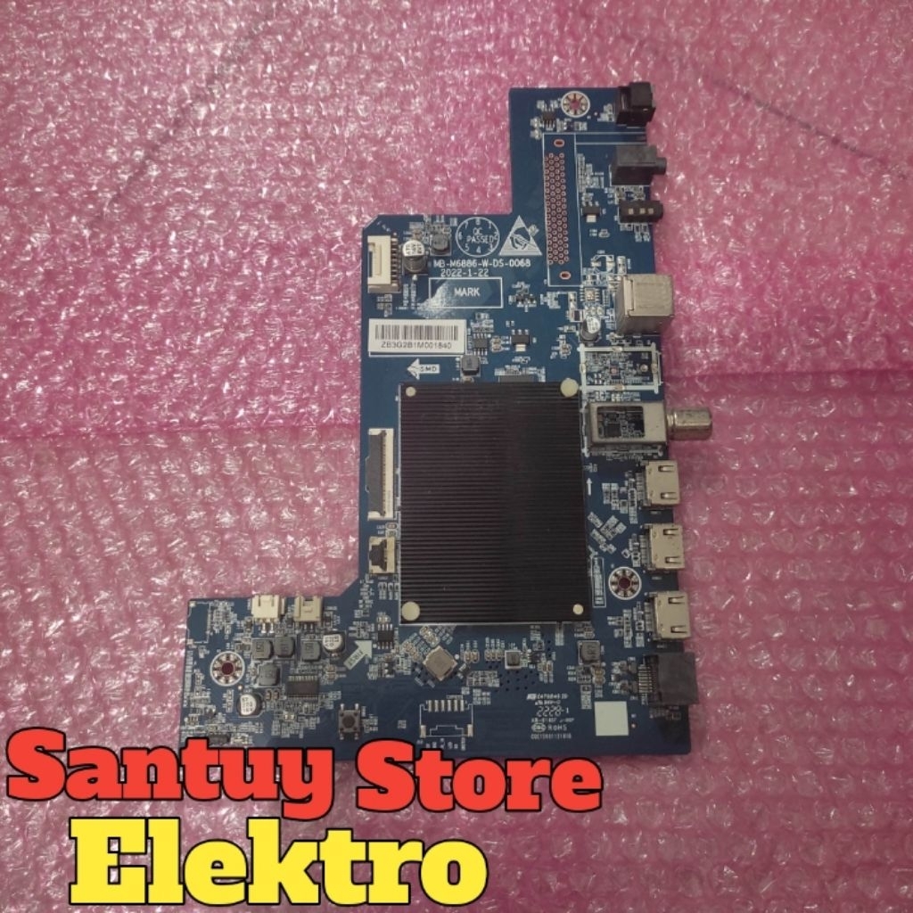Mainboard TV LED CHANGHONG U50H7 Hitam Android Mainboard TV CHANGHONG U50H7 Hitam Mainboard CHANGHON