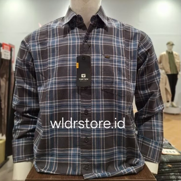 KEMEJA PRIA BRAND TOP TEN ORIGINAL 0463