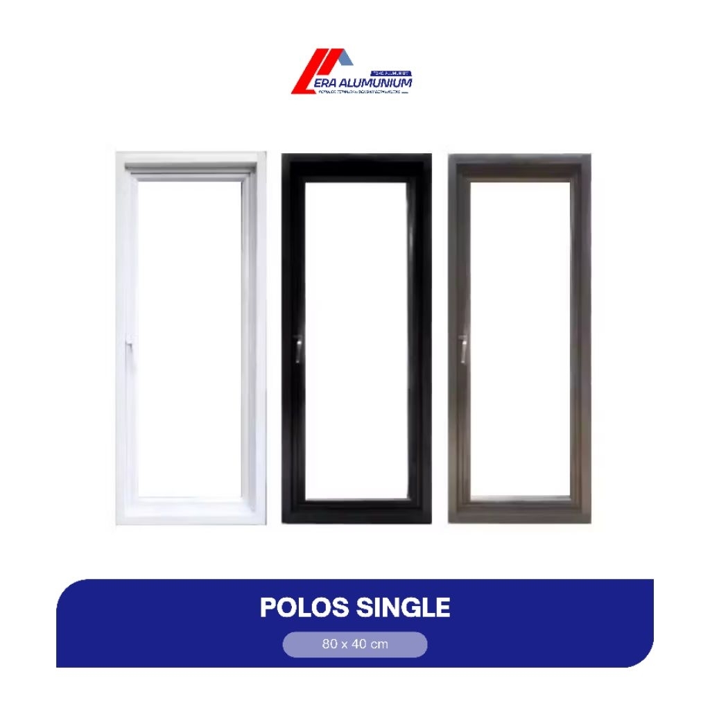 KUSEN JENDELA ALUMINIUM UKURAN 80x40 [BISA CUSTOM UKURAN]