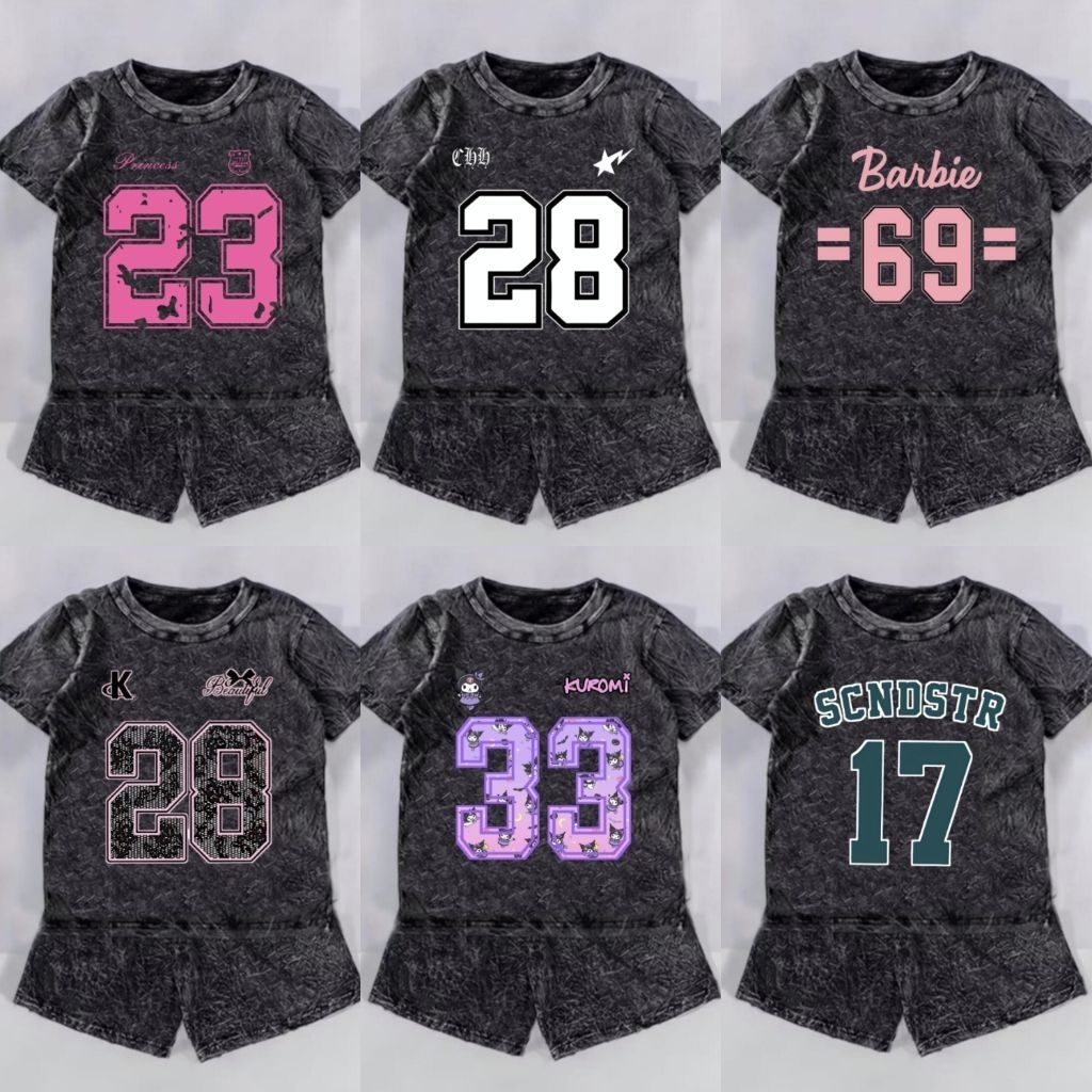 Baju Setelan Anak Perempuan / Setelan Unisex Anak / Pakaian Anak Viral / Setelan Anak Viral