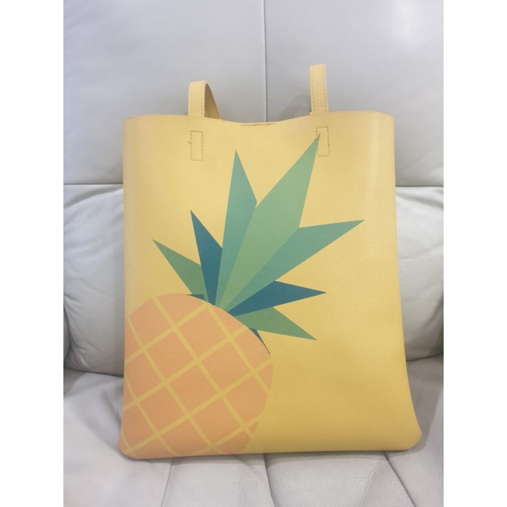 Tas Wanita Miniso Pineapple Yellow