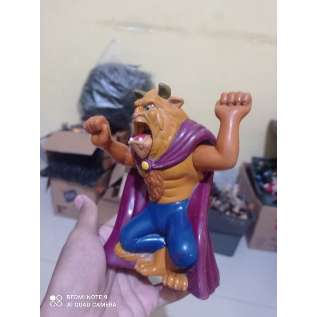 Figure Beast - Beauty and the Beast Original Disney / McD (Preloved)