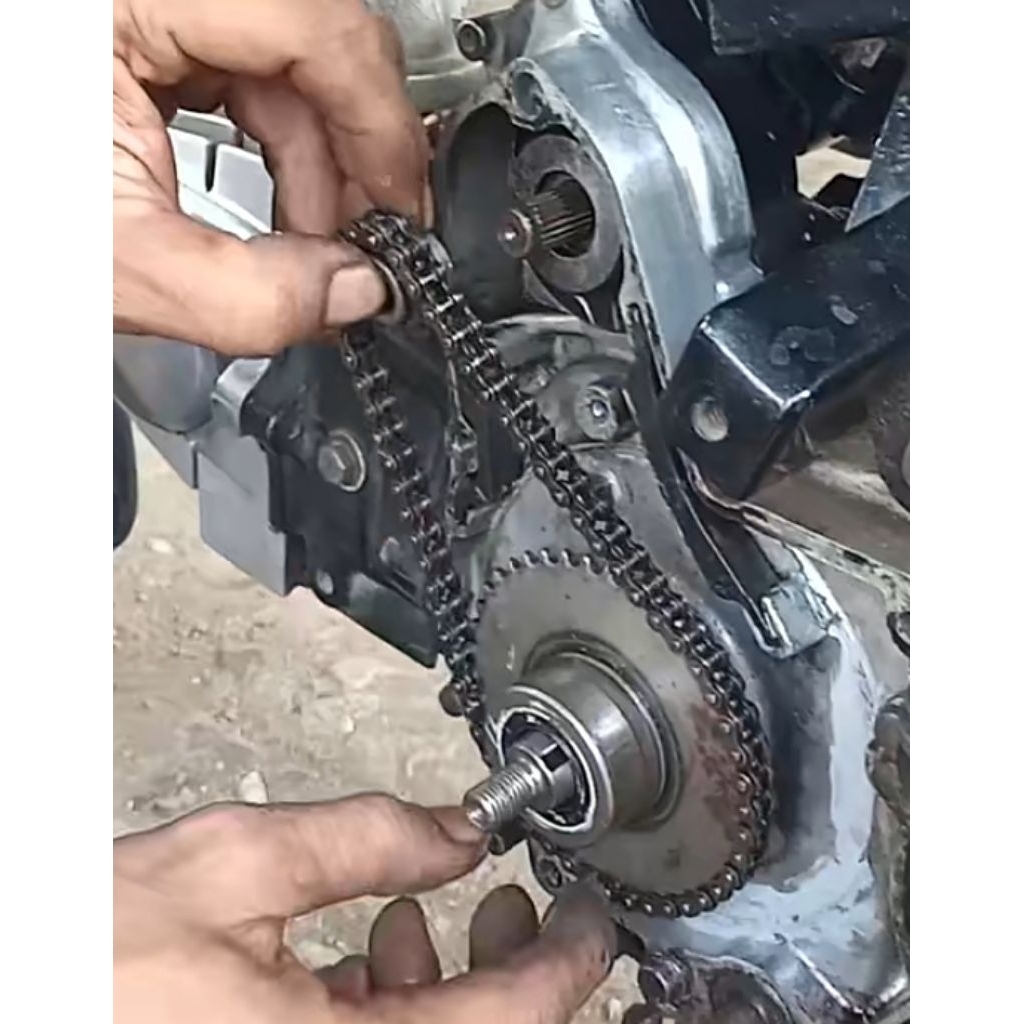 Rantai Penggerak Dinamo Stater Gir Gigi Honda Supra x Lama Old Grand Legenda Impressa Prima Star Asd