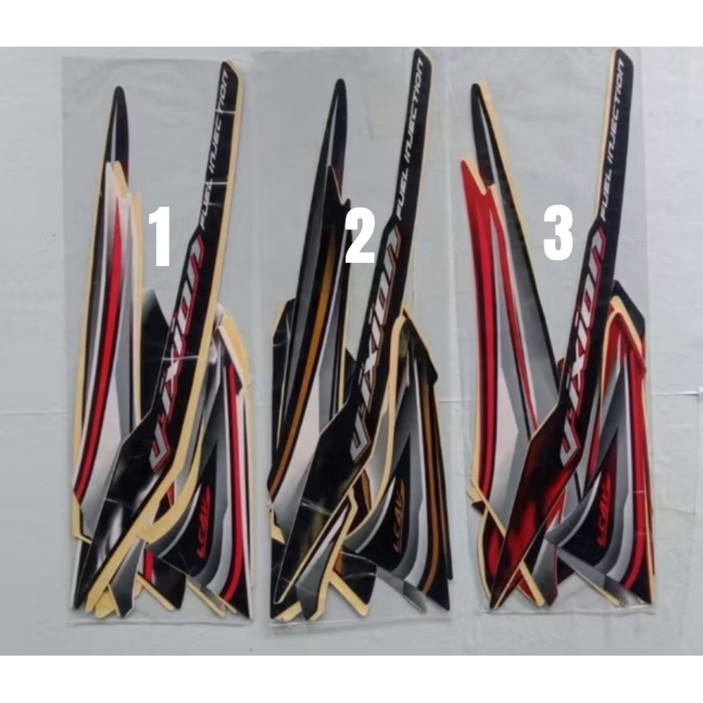 stiker standar motor Yamaha Vixion tahun 2011