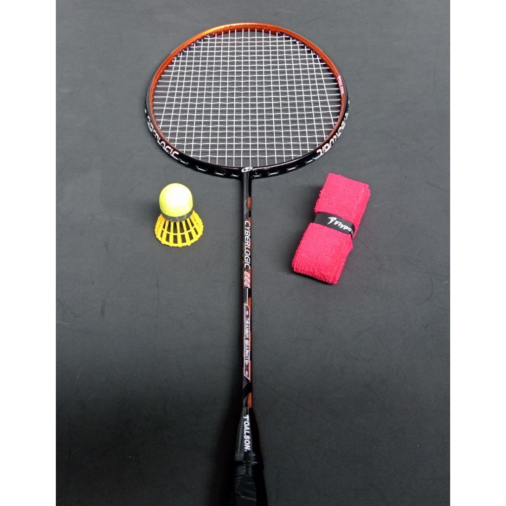Raket bulutangkis badminton bekas second original toalson cyberlogic 555