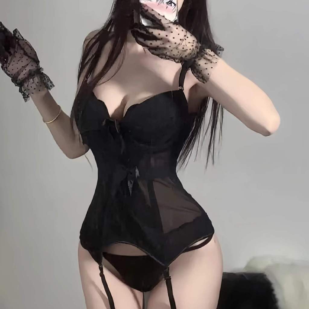 Sexy lingerie Bra korset seksi Pakaian dalam ketat Piyama bodycon