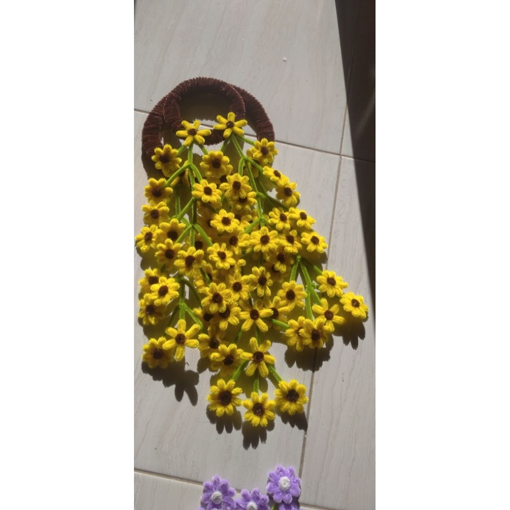 Bunga hiasan dinding/hiasan pintu/bunga gantung/bunga hias