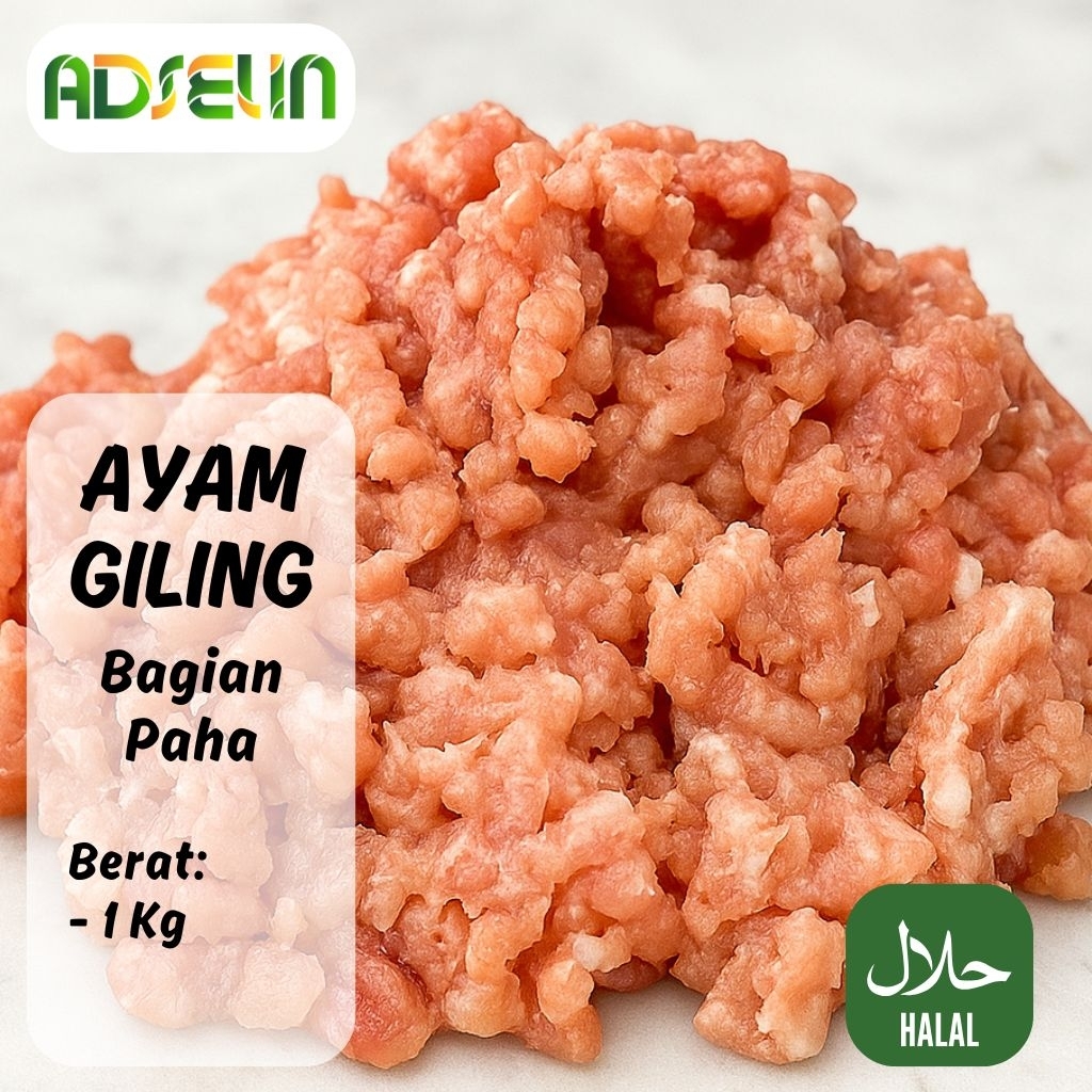 

Ayam Giling 1 Kg Bagian Paha Segar Halal