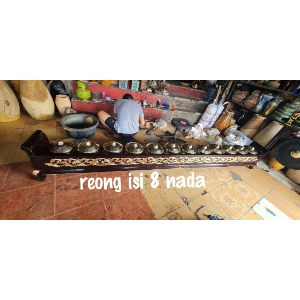 gamelan baleganjur bahan perunggu asli