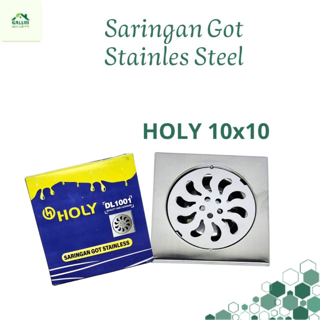 SARINGAN GOT AVUR LANTAI STAINLESS