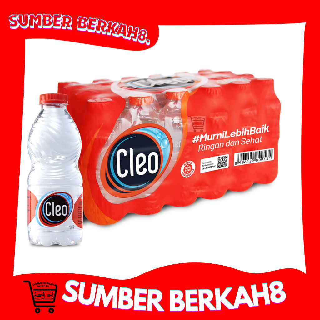AIR CLEO 220 ML / AIR CLEO MINI / AIR CLEO BOTOL KECIL