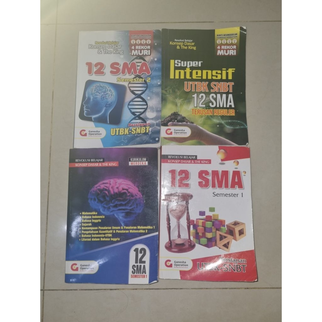 [PRELOVED] Buku Ganesha Operation Paket Lengkap UTBK