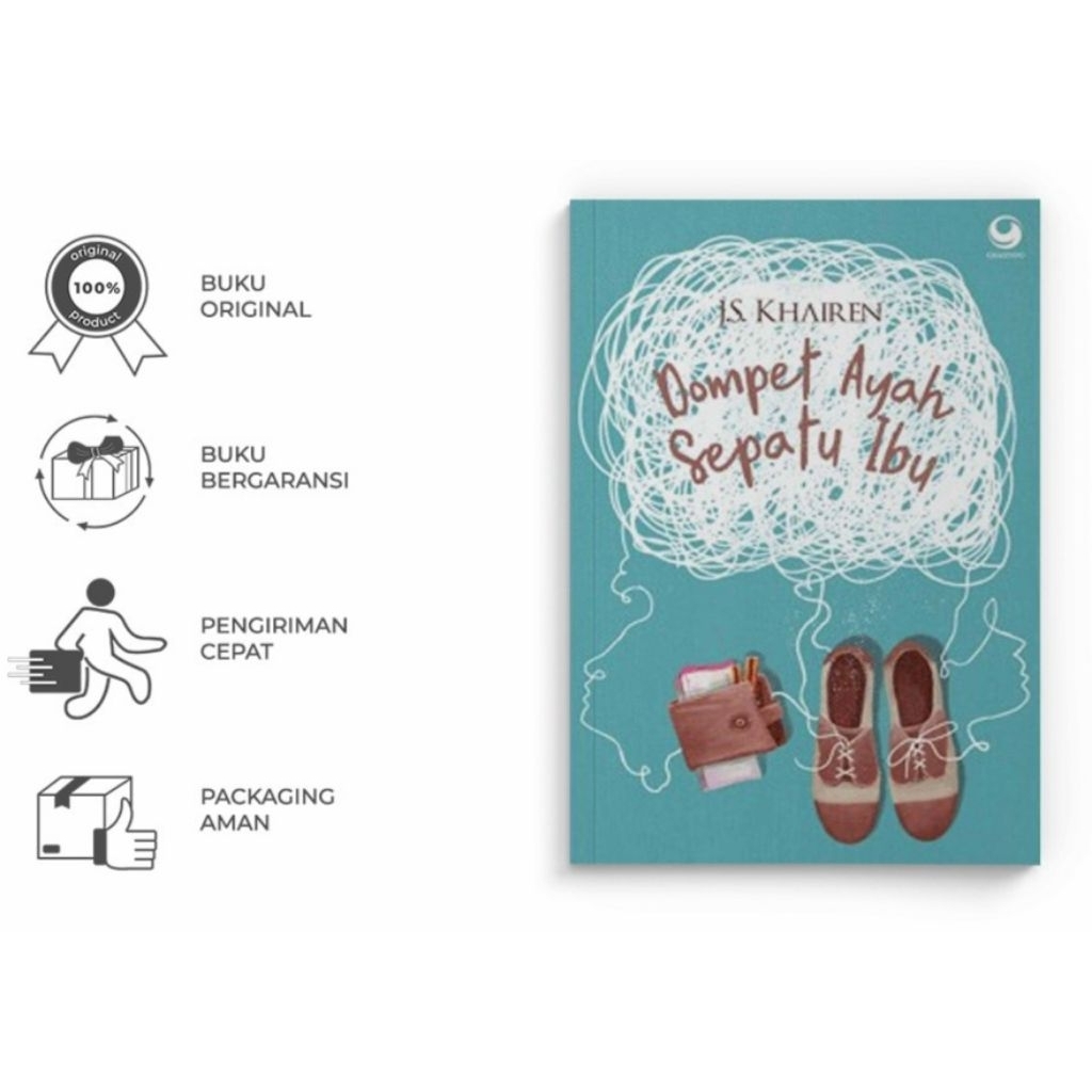 novel Dompet ayah sepatu ibu