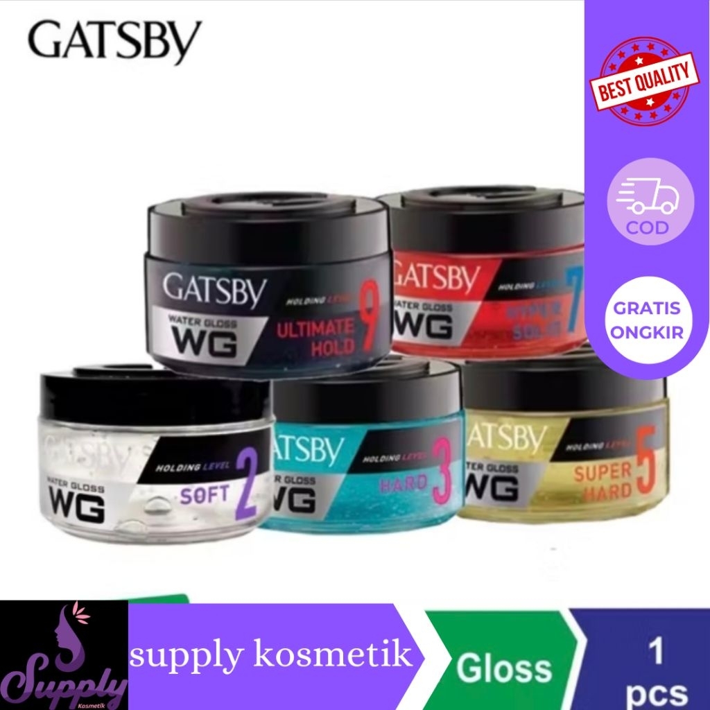GATSBY water gloss WG 30g/75g