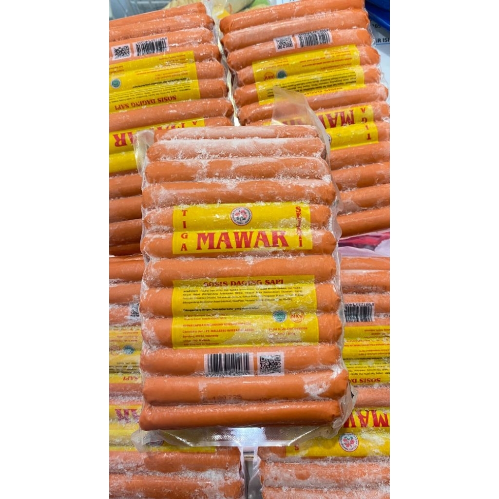 Sosis Tiga mawar sejati isi 33pcs