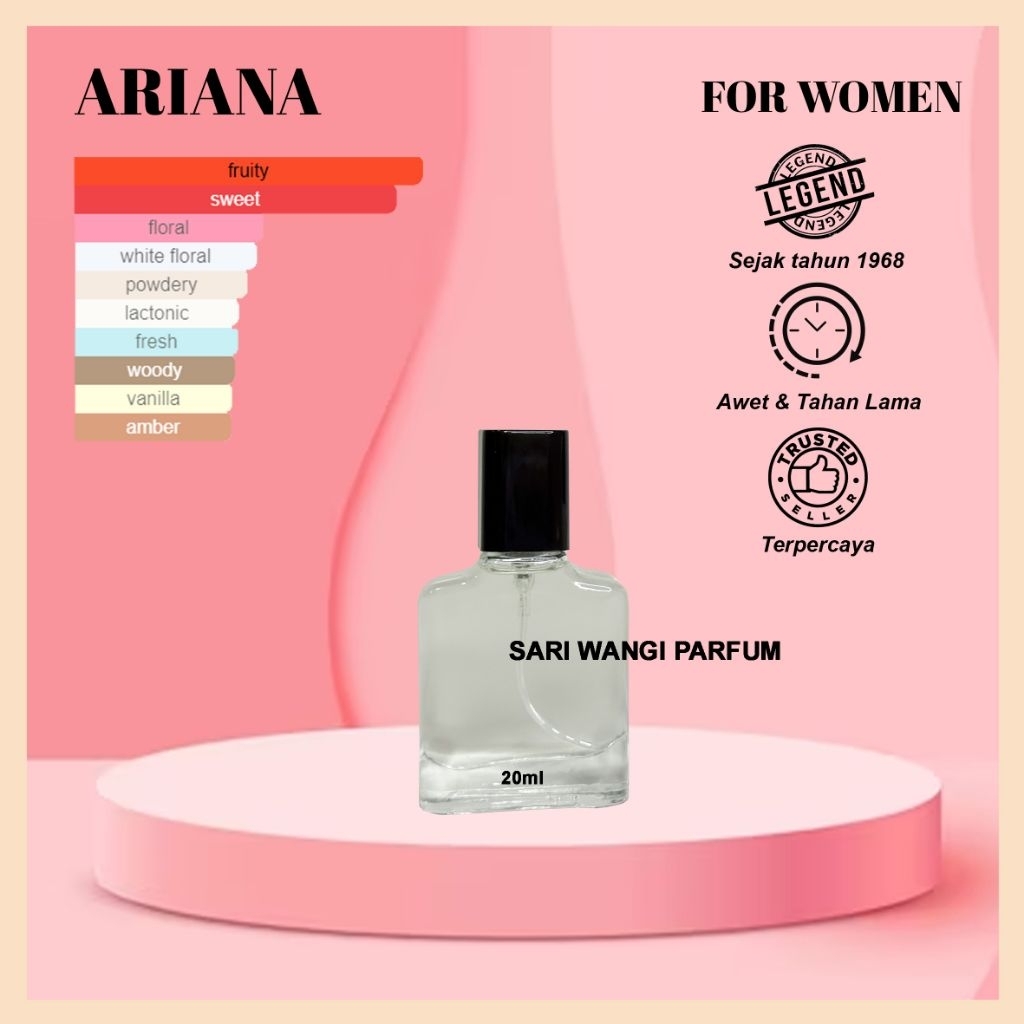 Parfum Ariana Grande(Parfum Refil In tmThe Line Of Ariana Grande)