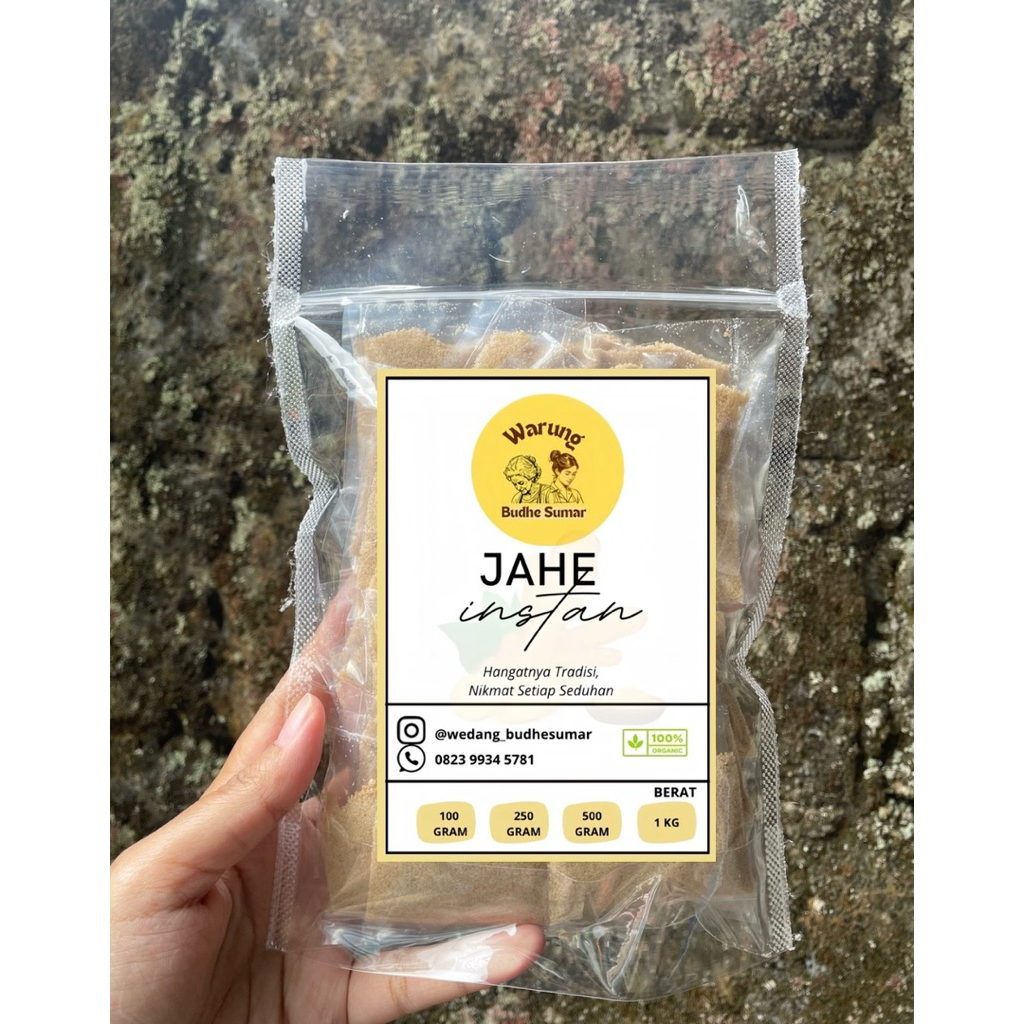 

Jahe Instan Tradisional – Minuman Herbal Hangat | Warung Budhe Sumar
