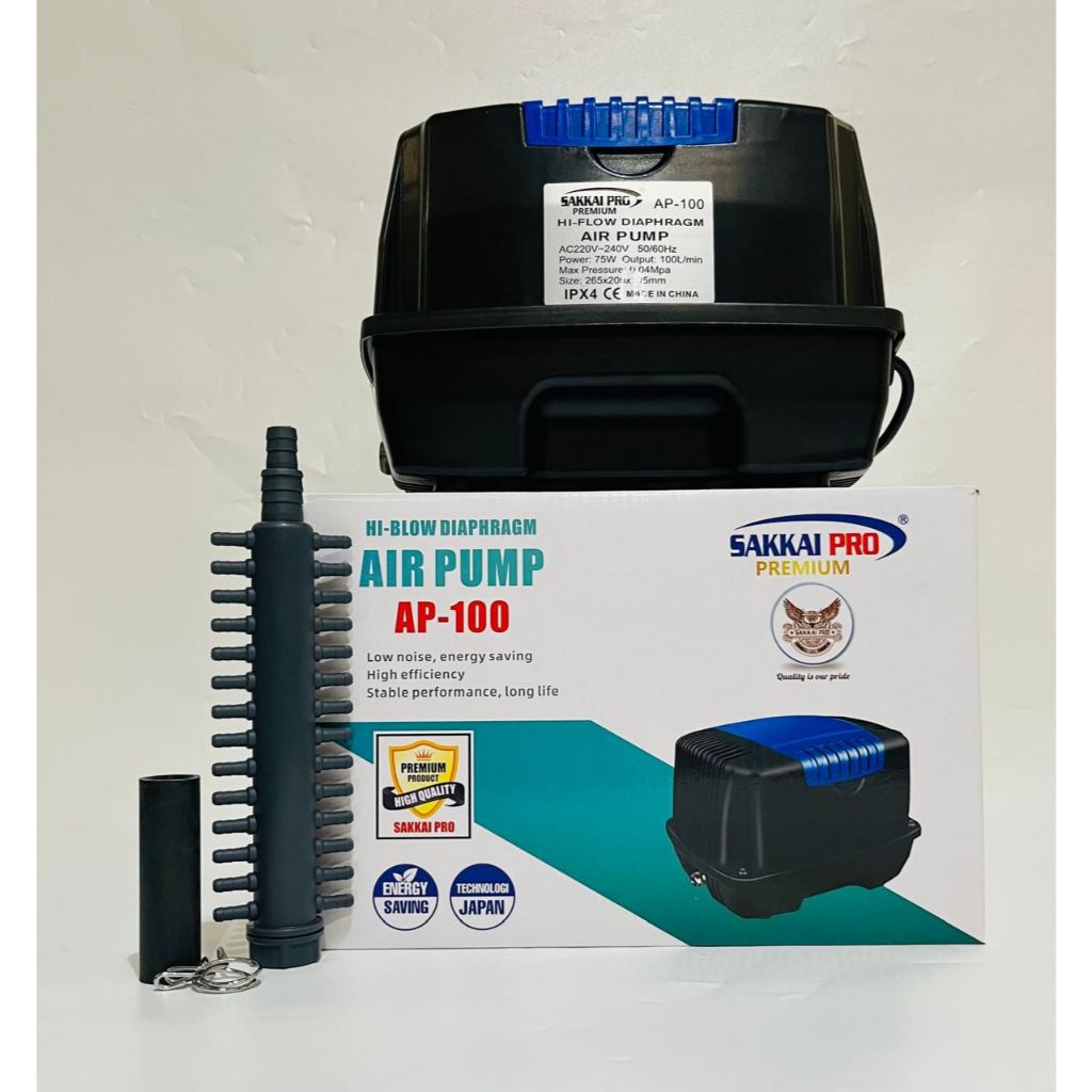 Sakkai Pro Hi-Blow Diaphragm Air Pump AP-100