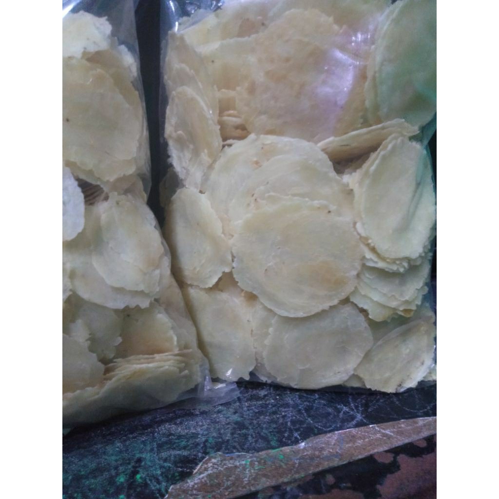 emping melinjo mentah asli kebumen