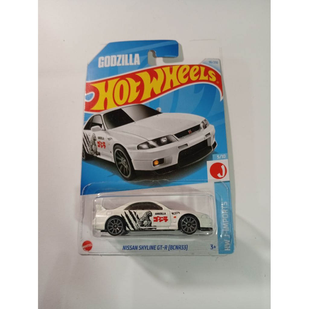 HOT WHEELS NISSAN SKYLINE GTR R33 GODZILLA