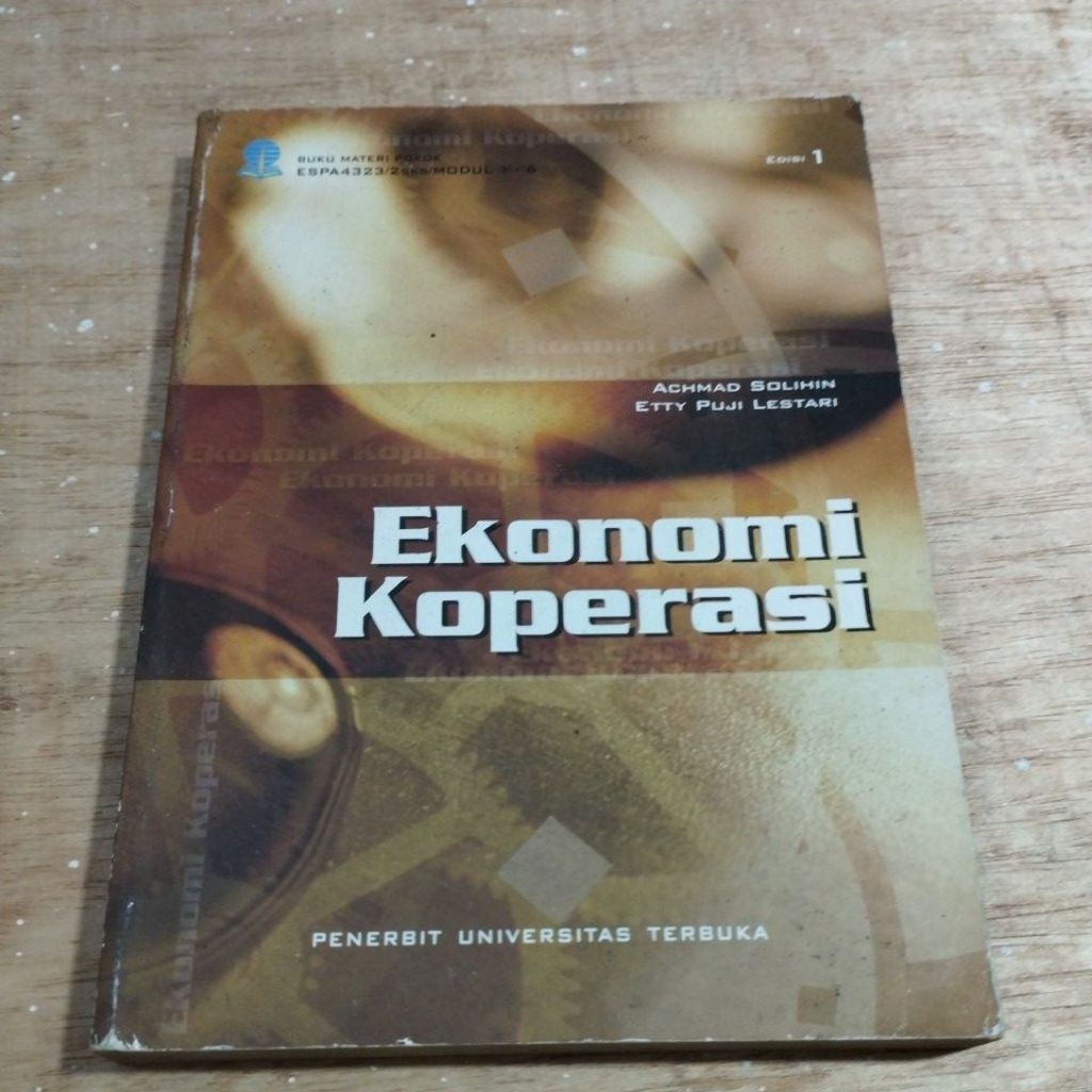 Buku Original Ekonomi Koperasi