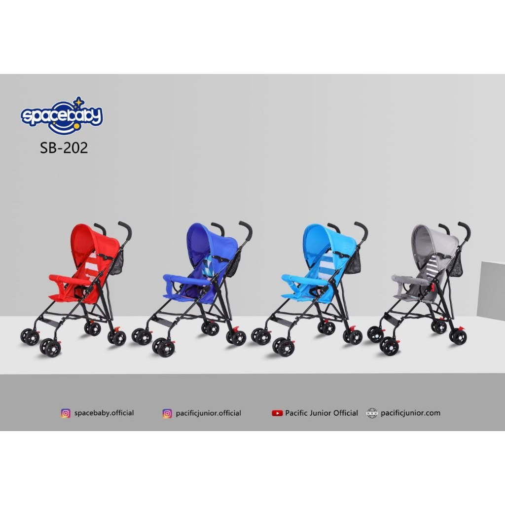 KERETA DORONG / STROLLER / KERETA BAYI SPACEBABY 202