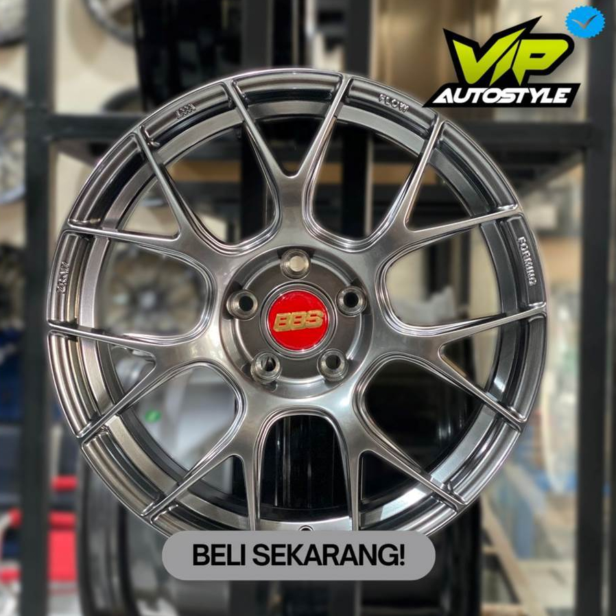 Velg BBS RE-V7 Ring 17 PCD 5X108 ET 35 Hyper Black Cocok Untuk J6 Ford Focus Tiggo Chros Termurah