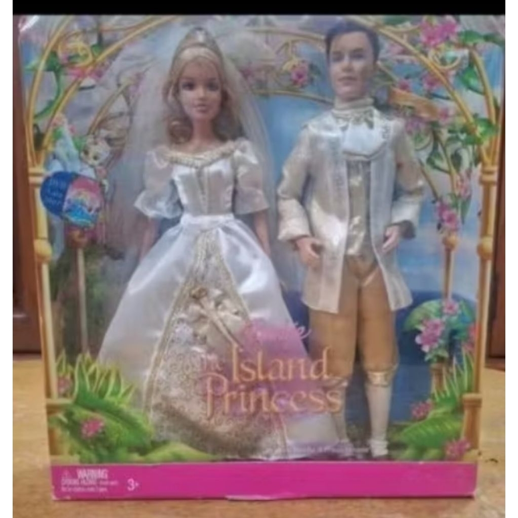 princess island old barbie Mattel