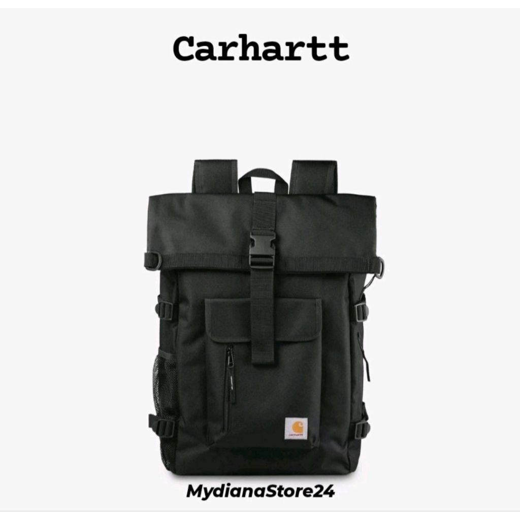 CARHARTT WIP - CARHARTT PHILIS BACKPACK - BLACK