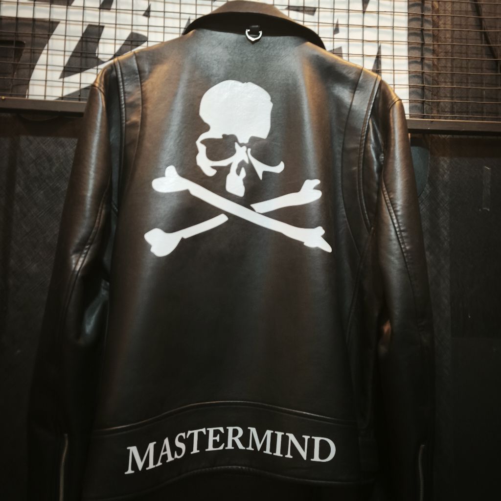 JAKET KULIT MASTERMIND