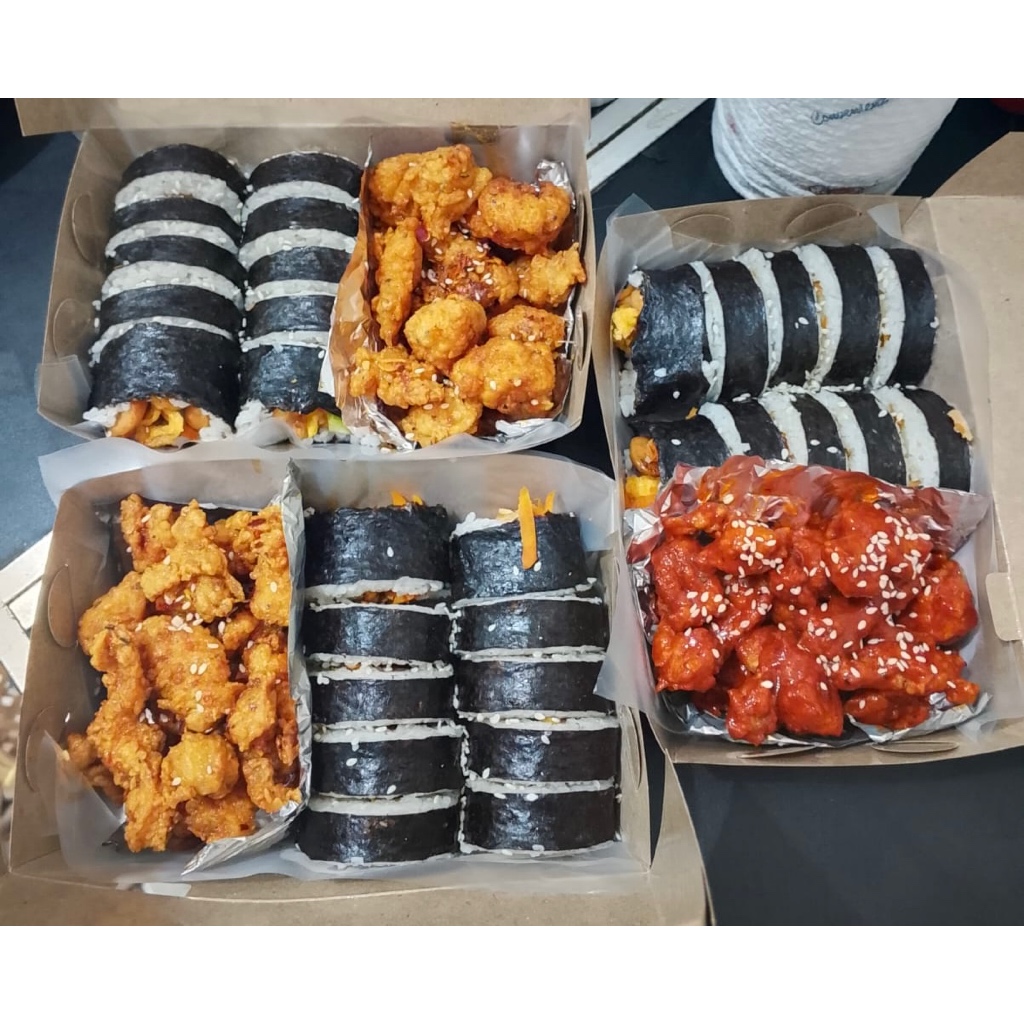 

Kimbap Chicken Popcorn homemade