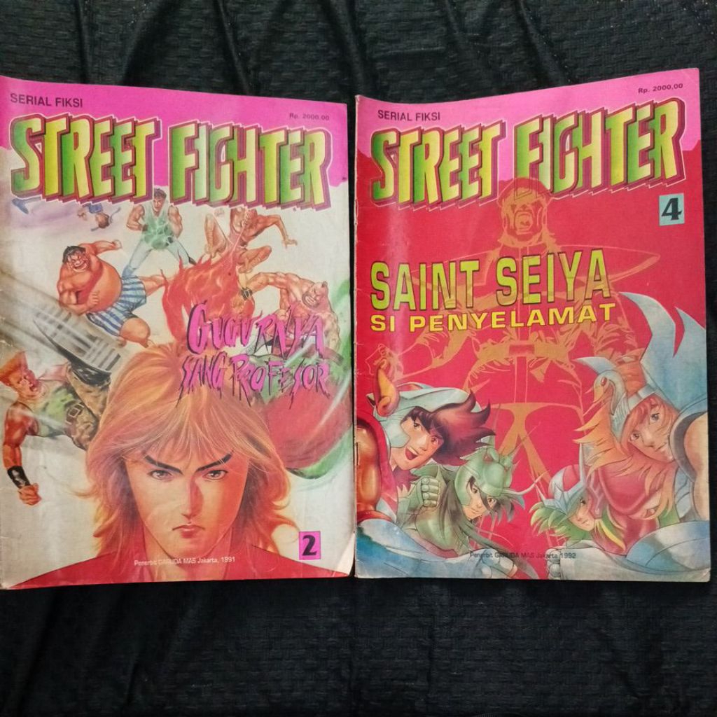 Komik Street Fighter Jadul