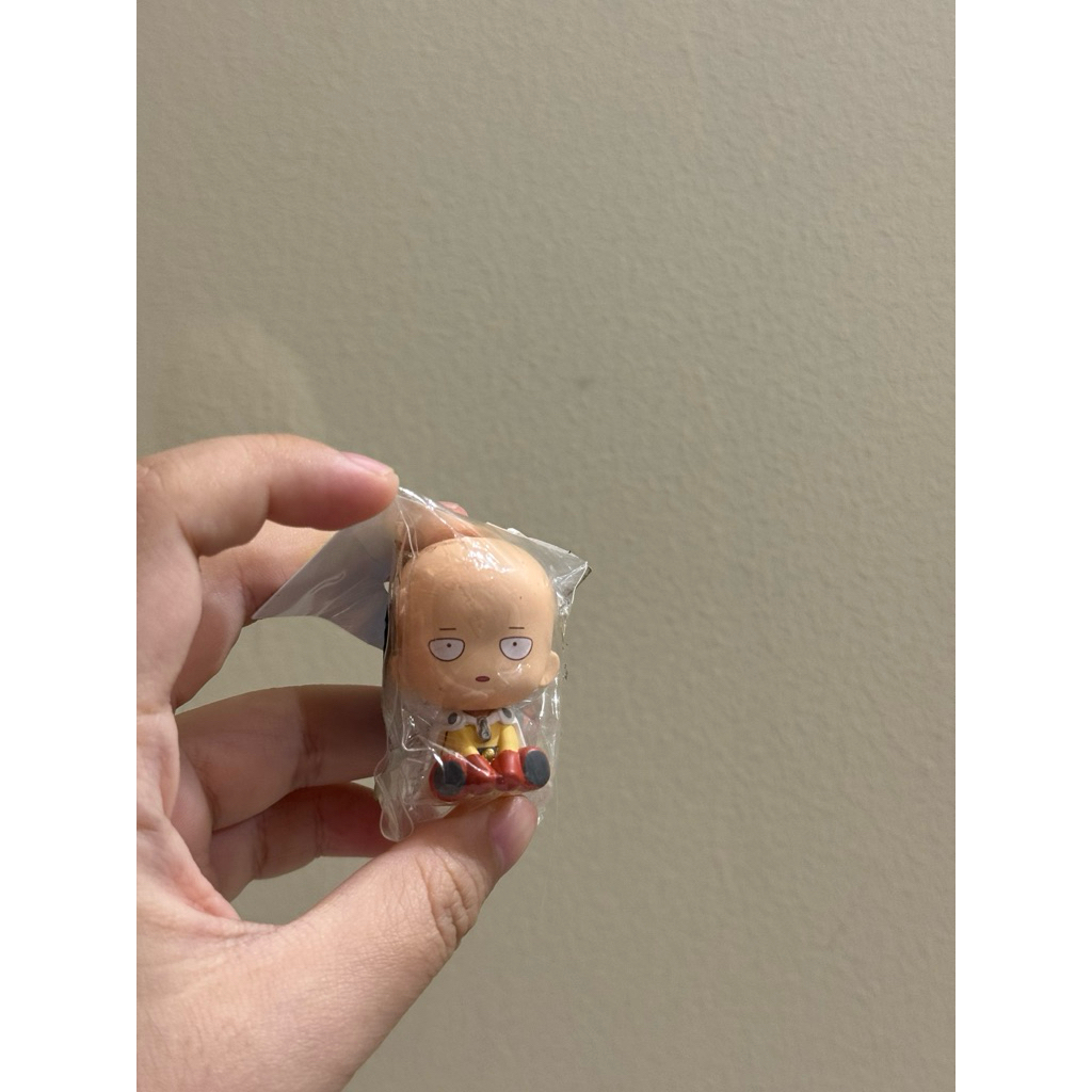 One Punch Man Petatto Nejimaki Mascot Collection Saitama Original Japan Gasha Gashapon Gacha Gachapo
