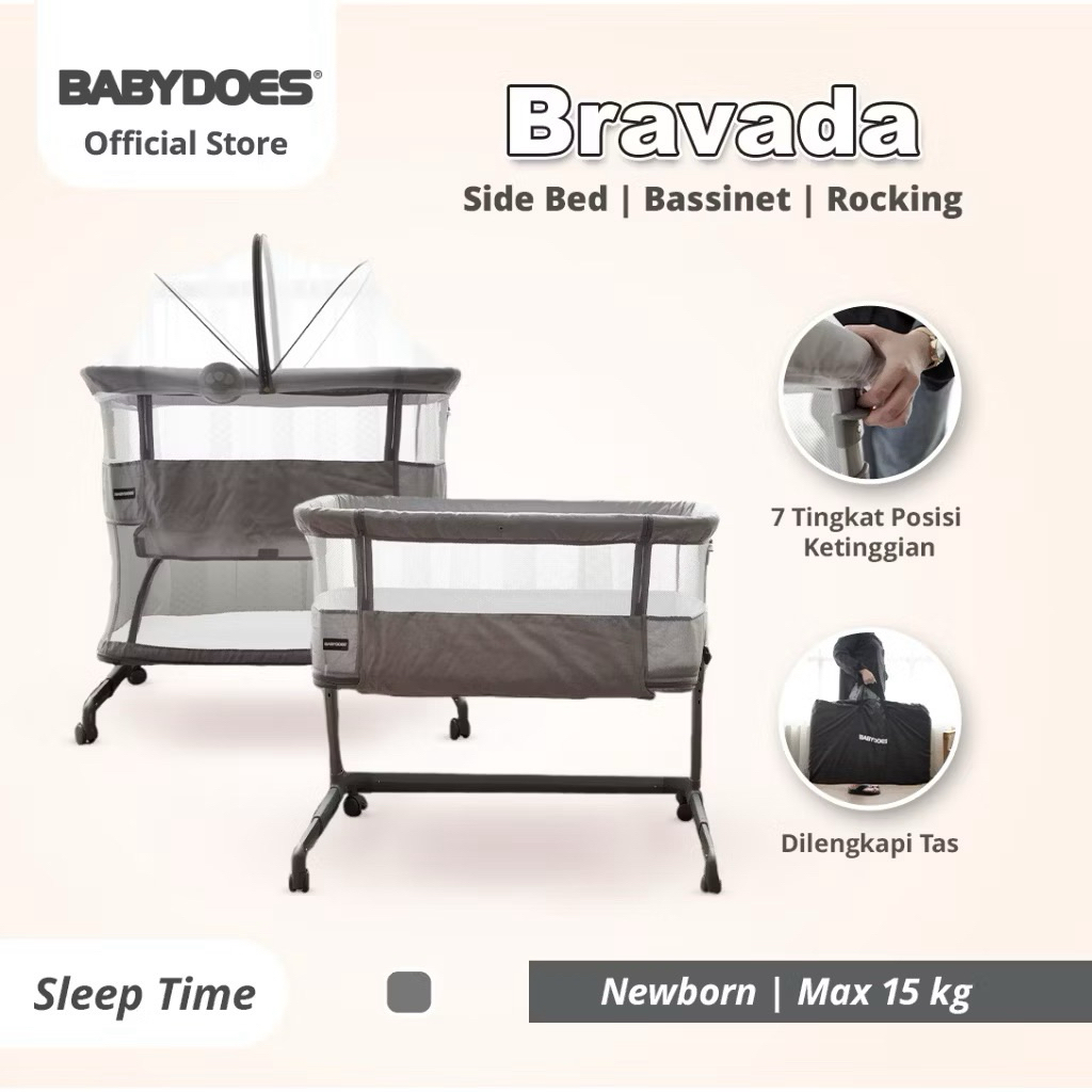 Baby Crib Babydoes Bravada preloved