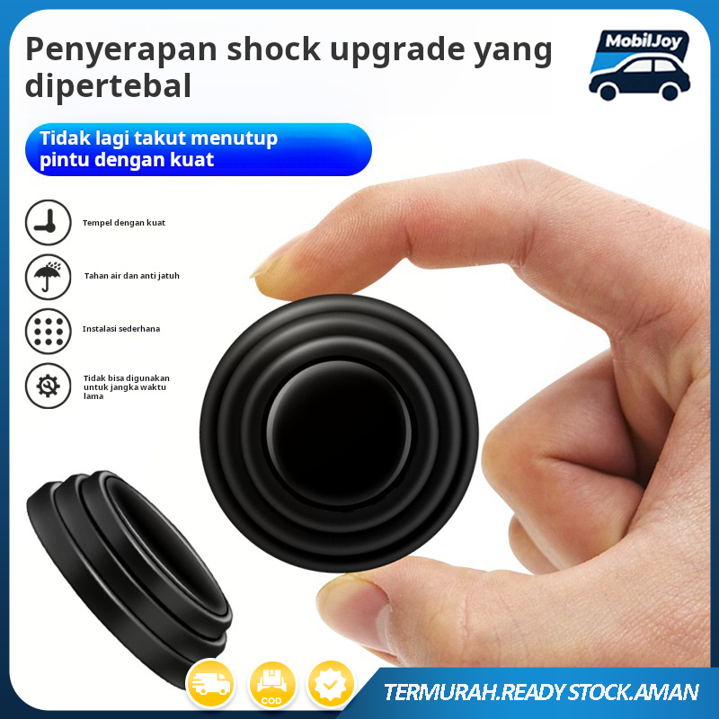Bantalan peredam kejut mobil bantalan silikon bercahaya bantalan peredam kejut pintu mobil bercahaya