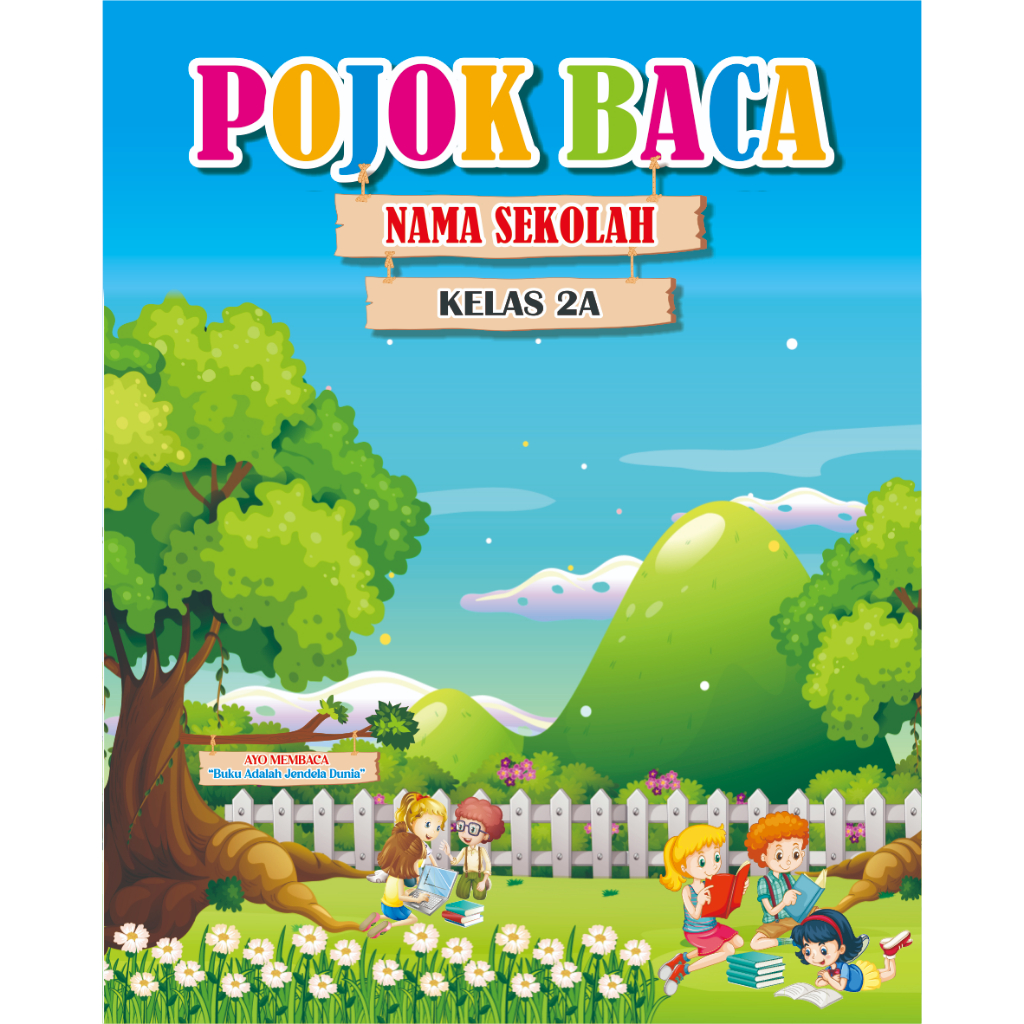 ukuran 150x100 cm spanduk, banner pojok baca