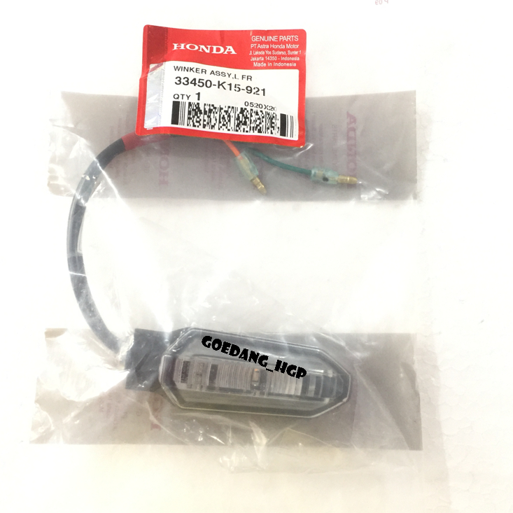 Lampu Sein Riting Kiri Depan New CB150R CBR 150R ORI AHM 33450K15921