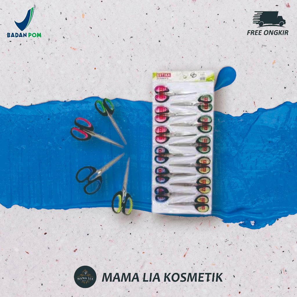 [RENTENG] GUNTING ESTIKA FOX | GUNTING STAINLESS PEMOTONG KERTAS